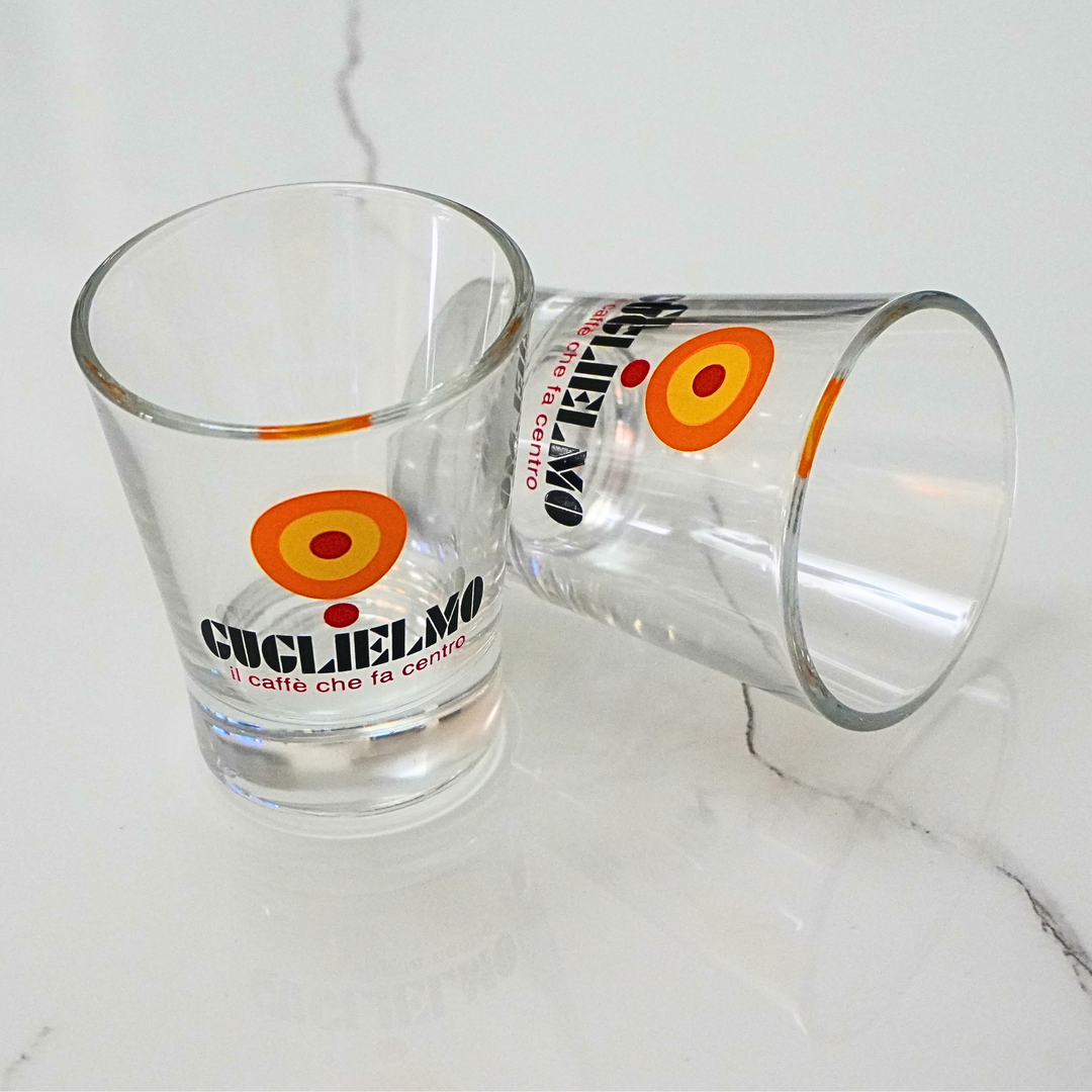 Bicchieri da caffè Guglielmo in vetro 6pz