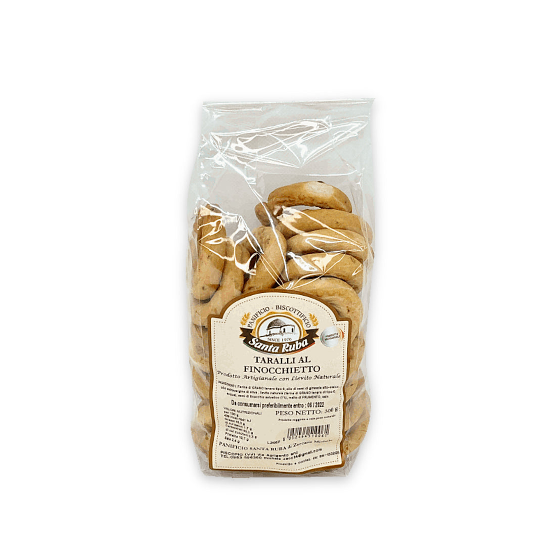 Taralli artisanaux au fenouil