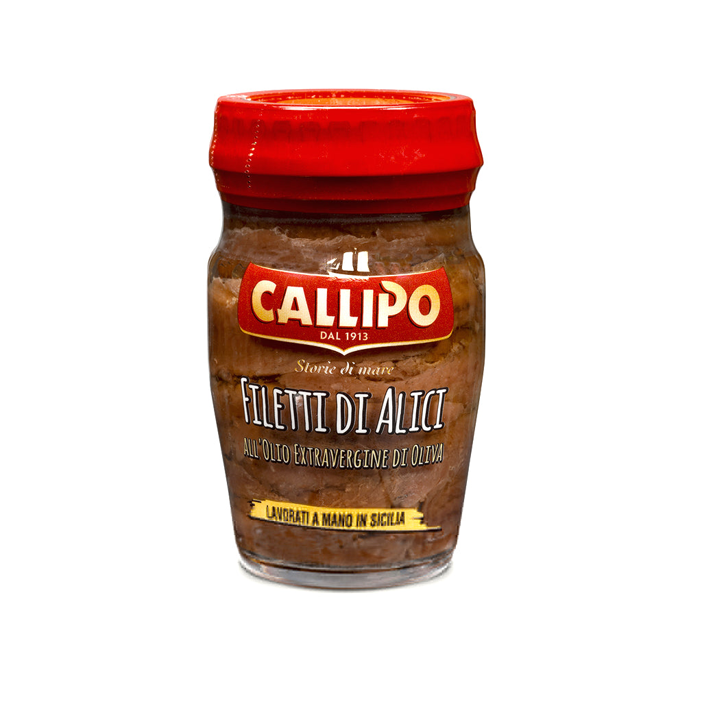 Filetti d'Anchois Callipo 75 g – Huile d'Olive Extra Vierge