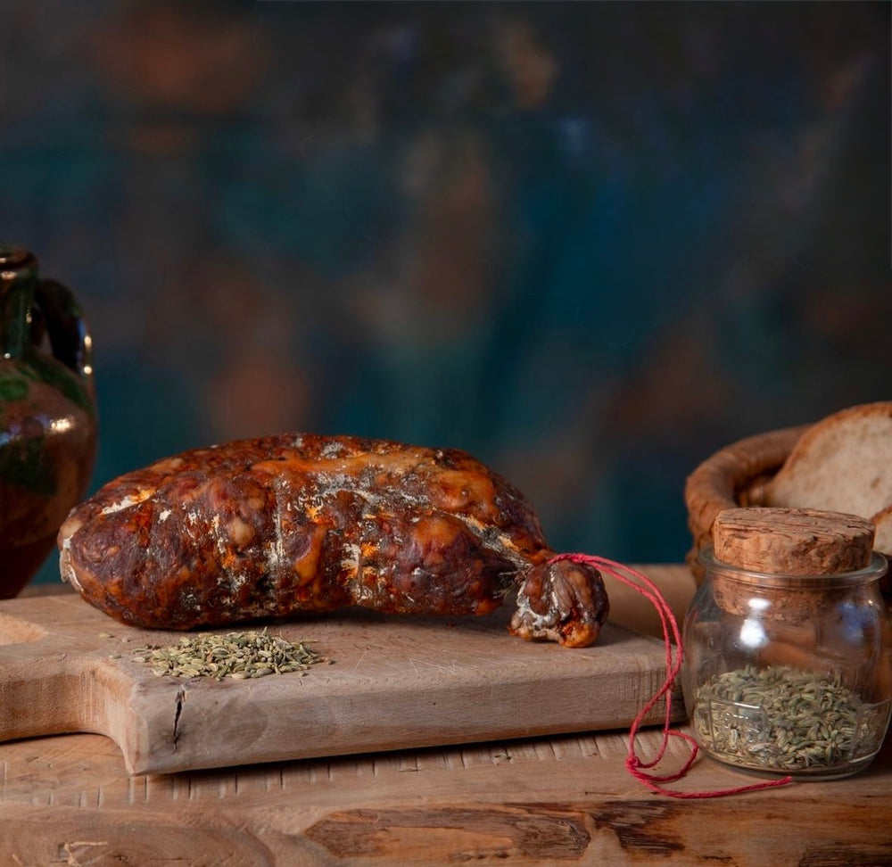 Soppressata di suino nero d'aspromonte Isotta Salumi 1