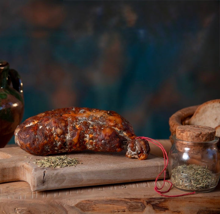 Soppressata di suino nero d'aspromonte Isotta Salumi 1